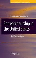 Entrepreneurship In The United States The Future Is Now 1st Edition Paul Davidson Reynolds Auth