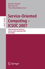 Serviceoriented Computing Icsoc 2007 Fifth International Conference Vienna Austria September 1720 2007 Proceedings 1st Edition William Arnold