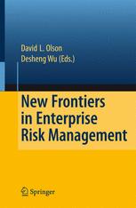 New Frontiers In Enterprise Risk Management 1st Edition D L Olson