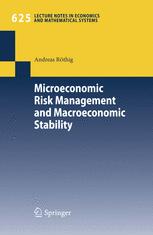 Microeconomic Risk Management And Macroeconomic Stability 1st Edition Andreas Rthig Auth