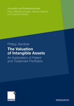 The Valuation Of Intangible Assets An Exploration Of Patent And Trademark Portfolios 1st Edition Philipp Sandner Auth