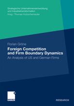Foreign Competition And Firm Boundary Dynamics An Analysis Of Us And German Firms 1st Edition Florian Grne Auth