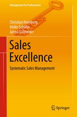 Sales Excellence Systematic Sales Management 1st Edition Christian Homburg