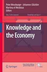 Knowledge And The Economy 1st Edition Johannes Glckler Peter Meusburger