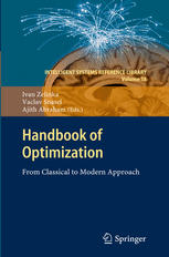 Handbook Of Optimization From Classical To Modern Approach 1st Edition Hendrik Richter