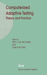 Computerized Adaptive Testing Theory And Practice 1st Edition Wim J Van Der Linden