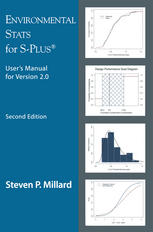 Environmentalstats For Splus Users Manual For Version 20 2nd Ed Steven P Millard Auth