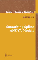 Smoothing Spline Anova Models Chong Gu Auth