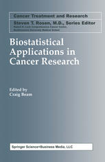 Biostatistical Applications In Cancer Research 1st Edition Marvin Zelen