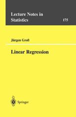 Linear Regression 1st Edition Jrgen Gro Auth