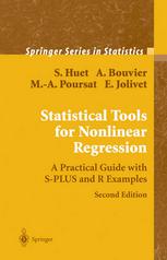 Statistical Tools For Nonlinear Regression A Practical Guide With Splus And R Examples Second Edition 2nd Edition Sylvie Huet