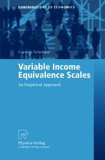 Variable Income Equivalence Scales An Empirical Approach 1st Edition Dr Carsten Schröder Auth