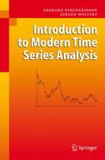 Introduction To Modern Time Series Analysis 1st Edition Gebhard Kirchgssner