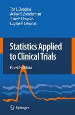 Statistics Applied To Clinical Trials 4th Ed Ton J Cleophas Md