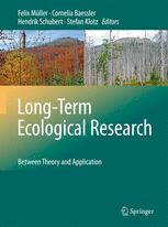 Longterm Ecological Research Between Theory And Application 1st Edition Felix Mller