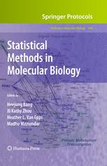 Statistical Methods In Molecular Biology 1st Edition Heejung Bang