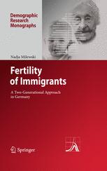 Fertility Of Immigrants A Twogenerational Approach In Germany 1st Edition Dr Nadja Milewski Auth