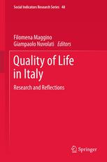 Quality Of Life In Italy Research And Reflections 1st Edition Filomena Maggino