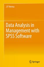 Data Analysis In Management With Spss Software 1st Edition Jp Verma Auth