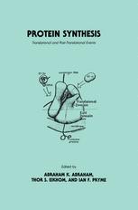Protein Synthesis 1st Edition Abraham K Abraham Thor S Eikhom