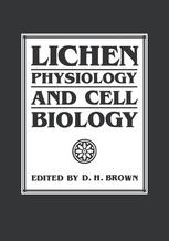 Lichen Physiology And Cell Biology 1st Edition D H Brown