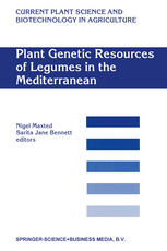 Plant Genetic Resources Of Legumes In The Mediterranean 1st Edition Nigel Maxted
