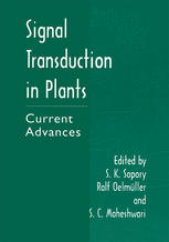 Signal Transduction In Plants Current Advances 1st Edition Masaki Furuya Auth