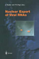 Nuclear Export Of Viral Rnas 1st Edition R M Sandrigoldin Auth
