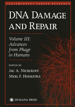 Dna Damage And Repair Advances From Phage To Humans 1st Edition Carol Bernstein