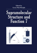 Supramolecular Structure And Function 7 1st Edition Henryk Eisenberg Auth