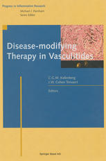 Diseasemodifying Therapy In Vasculitides 1st Edition Cees G M Kallenberg