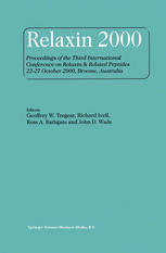 Relaxin 2000 Proceedings Of The Third International Conference On Relaxin Related Peptides 2227 October 2000 Broome Australia 1st Edition Bernard G Steinetz Auth