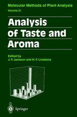 Analysis Of Taste And Aroma 1st Edition J F Jackson Auth