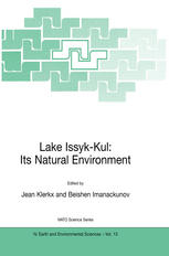 Lake Issykkul Its Natural Environment 1st Edition G D Shabunin