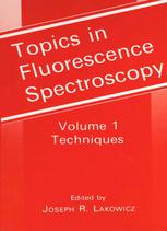 Topics In Fluorescence Spectroscopy Techniques 1st Edition David J S Birch