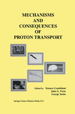 Mechanisms And Consequences Of Proton Transport 1st Edition Olga Vagin