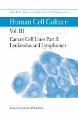 Human Cell Culture Cancer Cell Lines Part 3 Leukemias And Lymphomas 1st Edition Hans G Drexler