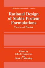 Rational Design Of Stable Protein Formulations Theory And Practice 1st Edition Byeong S Chang
