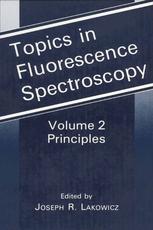 Topics In Fluorescence Spectroscopy Principles 1st Edition Robert F Steiner Auth