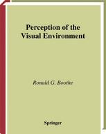Perception Of The Visual Environment 1st Edition Ronald G Boothe Auth