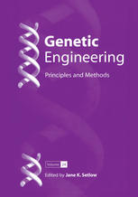 Genetic Engineering Principles And Methods 1st Edition Hong Luo