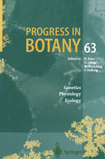 Progress In Botany Genetics Physiology Ecology 1st Edition Prof Dr Rudolf Hagemann Auth