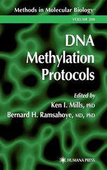 Dna Methylation Protocols Ken I Mills Phd Bernard H Ramsahoye Md