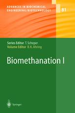 Biomethanation I 1st Edition Birgitte K Ahring Auth Professor Birgitte K Ahring