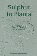 Sulphur In Plants 1st Edition S Haneklaus E Bloem E Schnug Auth