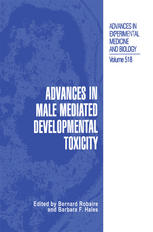 Advances In Male Mediated Developmental Toxicity 1st Edition Jack B Bishop Auth