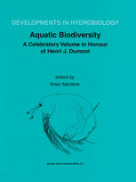 Aquatic Biodiversity A Celebratory Volume In Honour Of Henri J Dumont 1st Edition Koen Martens Auth