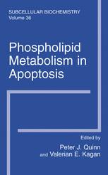 Phospholipid Metabolism In Apoptosis 1st Edition Volker Lehmann