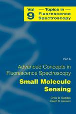 Topics In Fluorescence Spectroscopy Advanced Concepts In Fluorescence Sensing Part A Small Molecule Sensing 1st Edition Luca Prodi