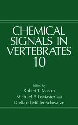 Chemical Signals In Vertebrates 10 1st Edition Dietland Mllerschwarze Auth